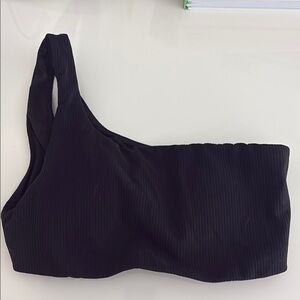 Lululemon ribbed asymmetrical bra